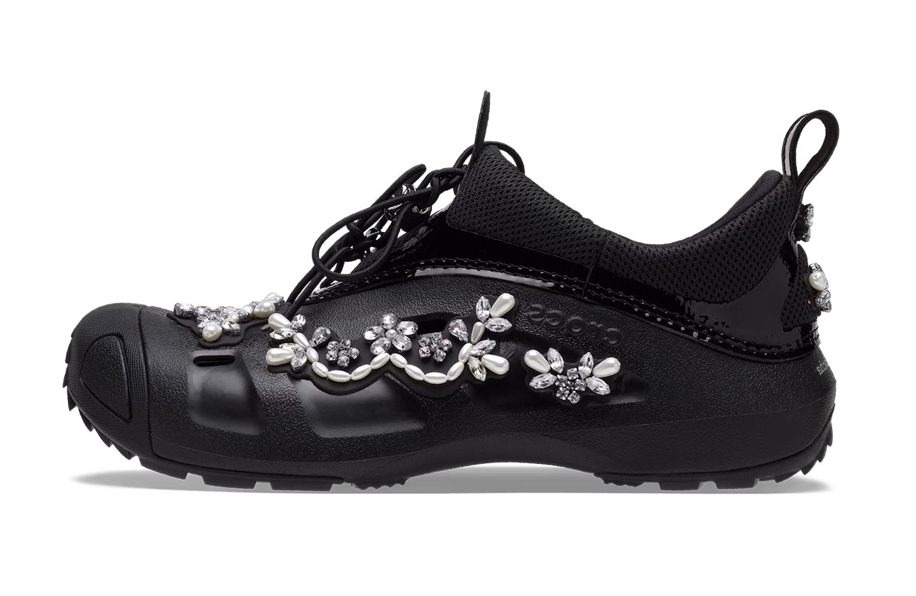 Simone Rocha x Crocs Quick Trail "Black"
