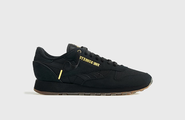 The Streets x Reebok Classic Leather "Black" The Streets x Reebok Classic Leather "Black"