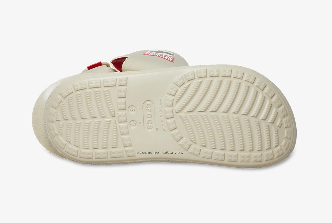 Pringles x Crocs Classic Crush Boot "Bone"