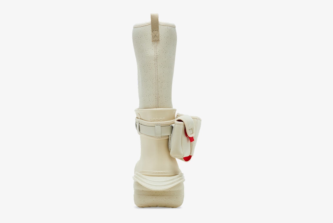 Pringles x Crocs Classic Crush Boot "Bone"