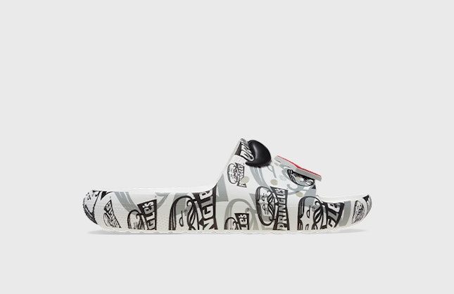 Pringles x Crocs Classic Slide V2 "Black/White"