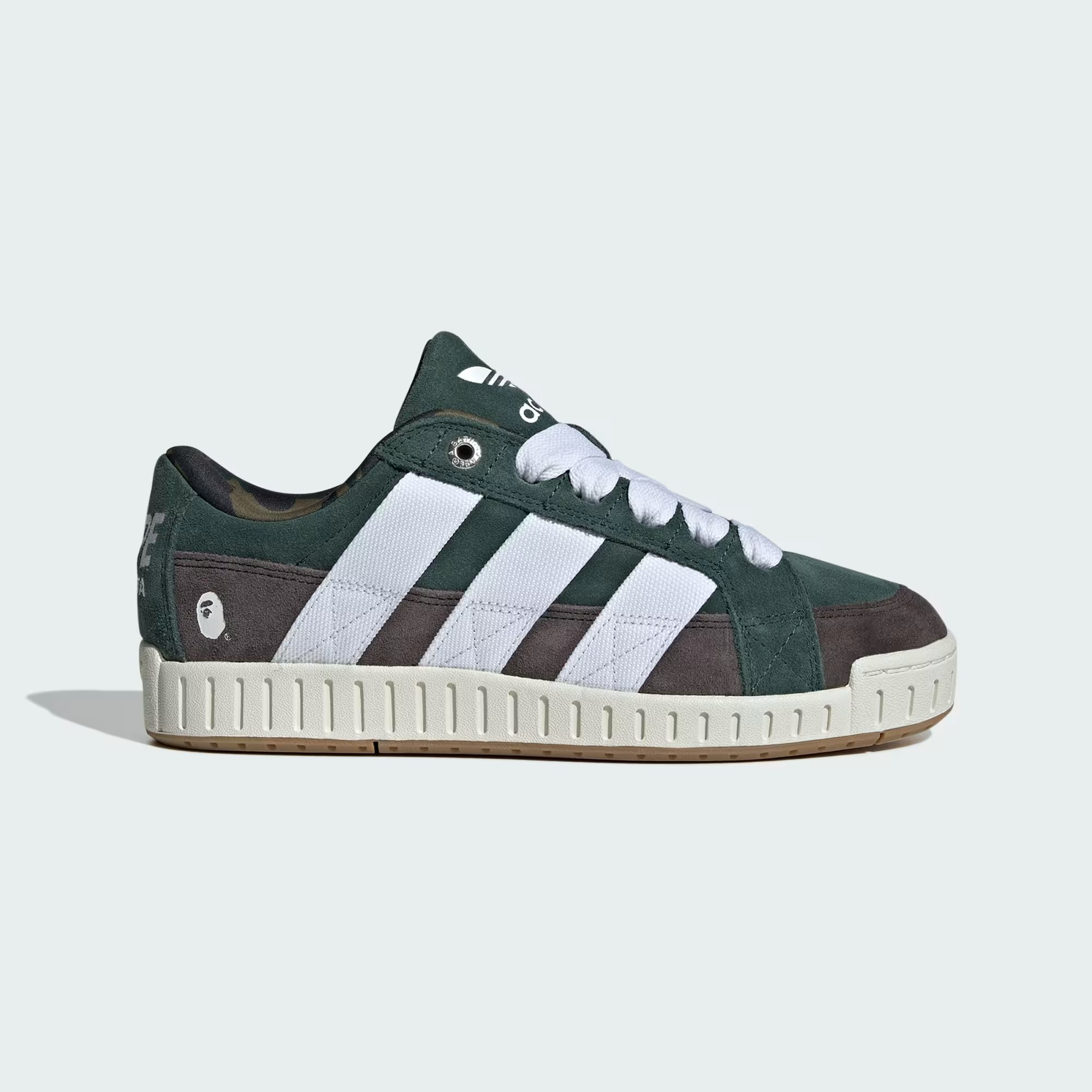 BAPE x adidas LWST "Shadow Green"