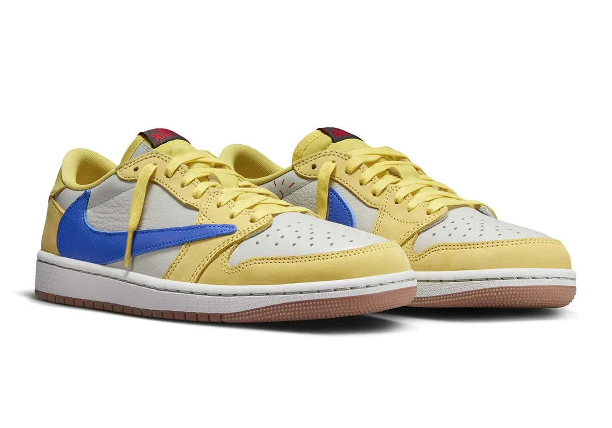 Travis Scott x Air Jordan 1 Low OG "Canary"