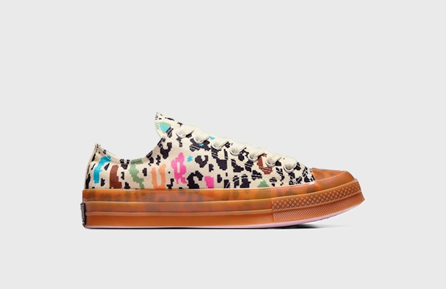 GOLF Le FLEUR x Converse Chuck 70 Low "Digital Leopard" (Gum Honey)