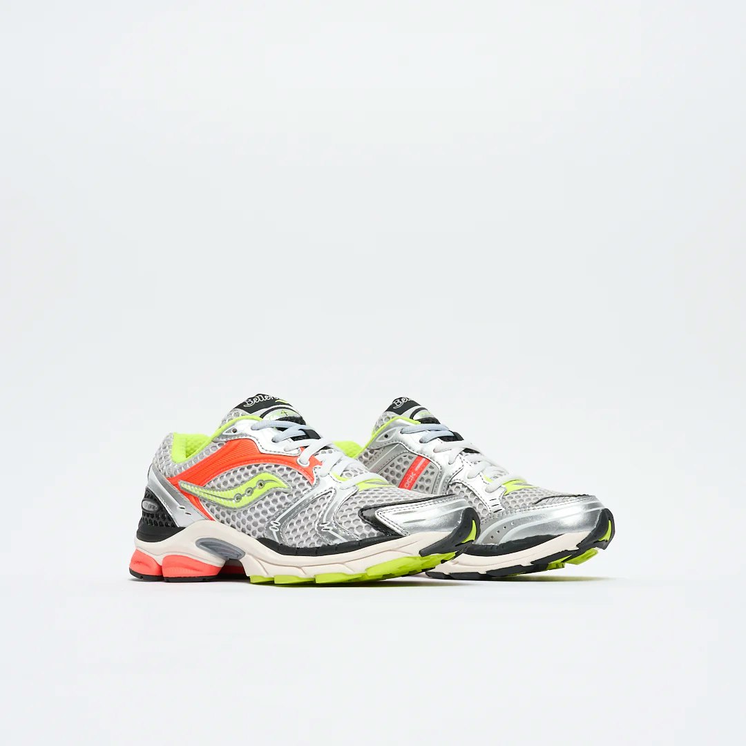 Bellerose x Saucony ProGrid Triumph 4 "Silver Fluo"