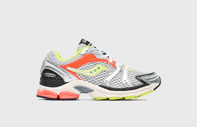 Bellerose x Saucony ProGrid Triumph 4 "Silver Fluo"