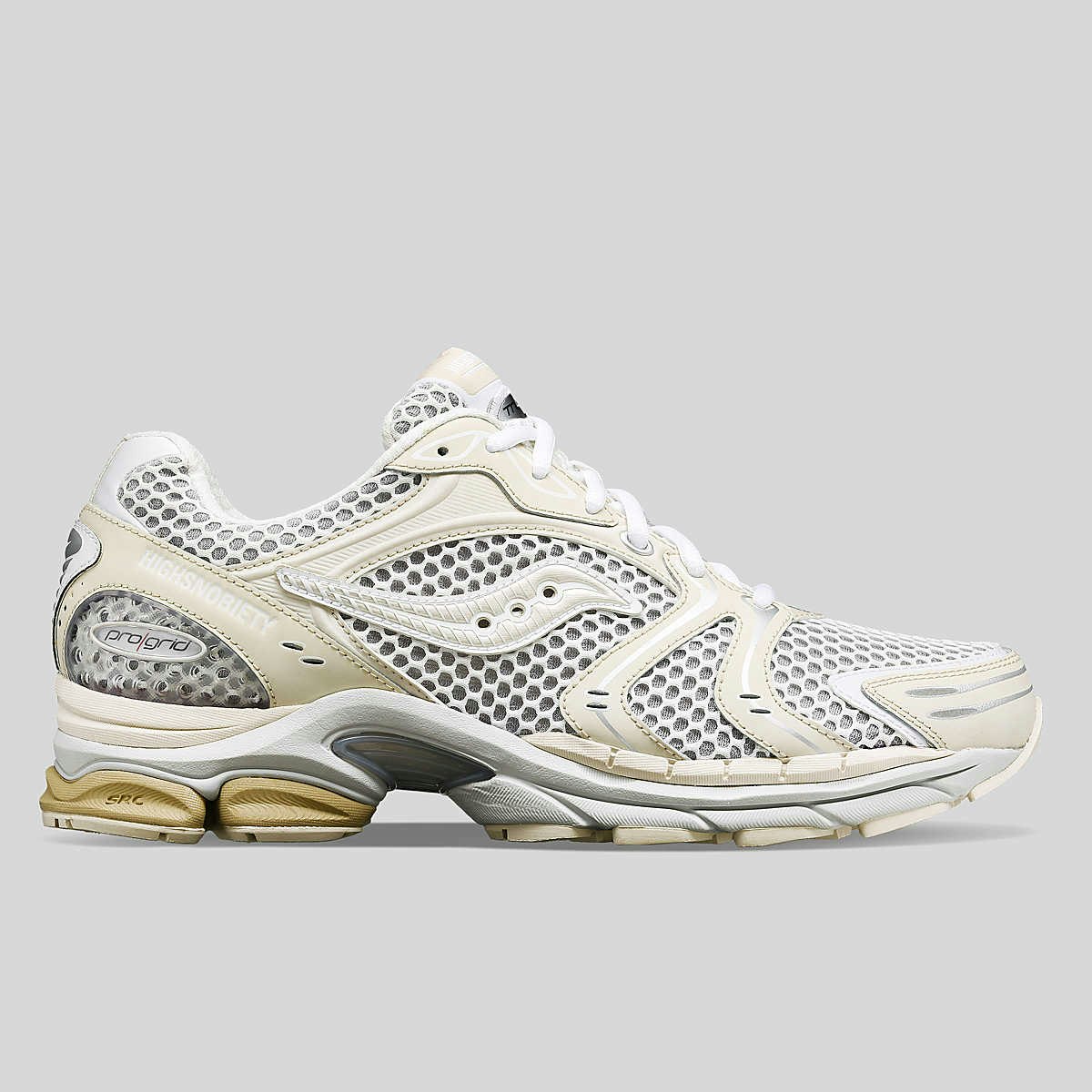 Highsnobiety x Saucony Pro Grid Triumph 4 "Cream White"