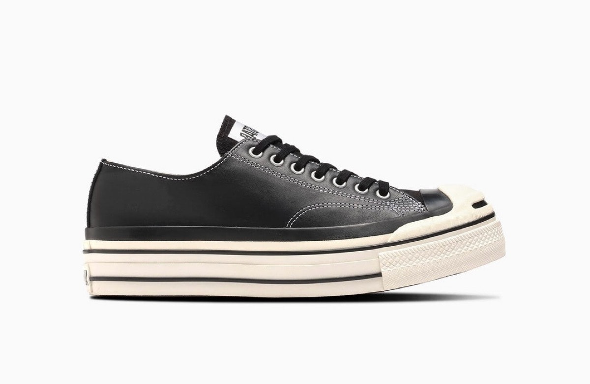 doublet x Converse Jack Purcell All Star "Black/Egret"
