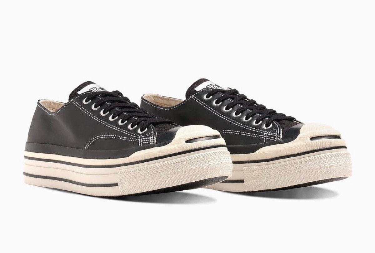 doublet x Converse Jack Purcell All Star "Black/Egret"