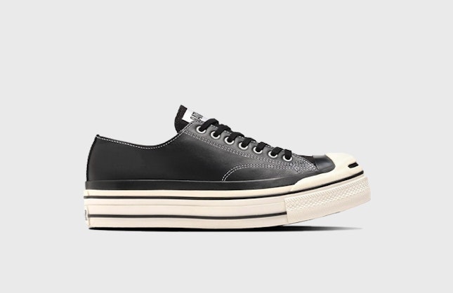 doublet x Converse Jack Purcell All Star "Black/Egret"