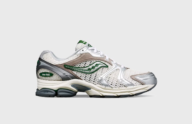 Minted NY x Saucony ProGrid Triumph 4 "Metallic Silver"