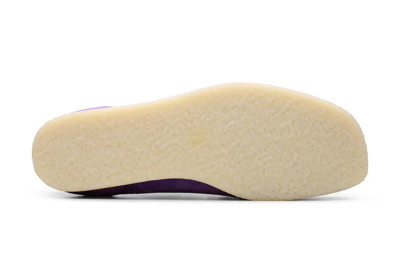 Civilist Berlin x Clarks Wallabee "Purple Deboss"