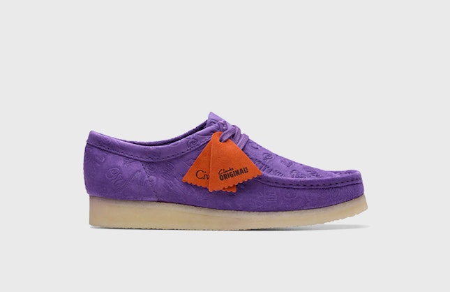 Civilist Berlin x Clarks Wallabee "Purple Deboss"