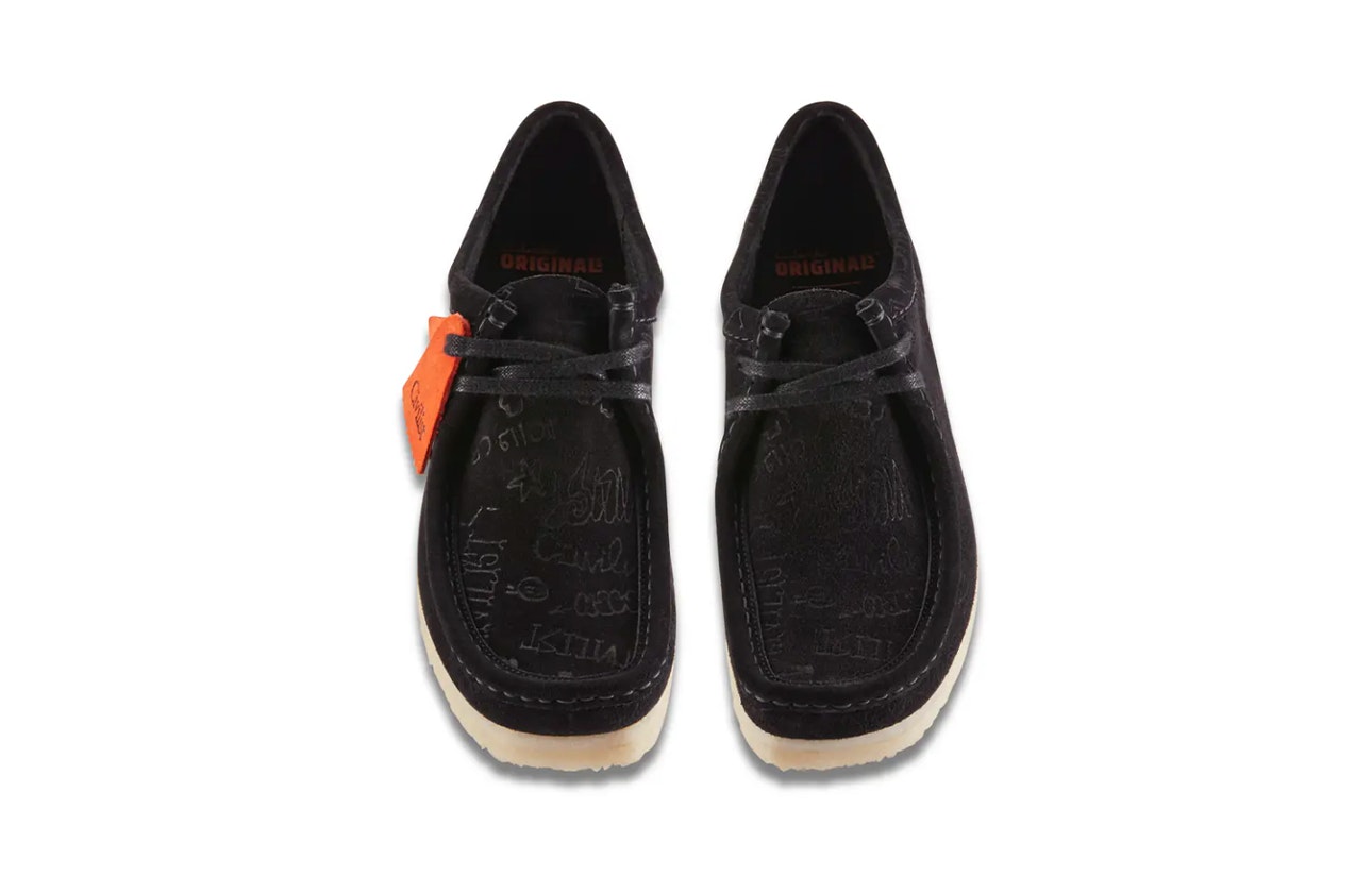 Civilist Berlin x Clarks Wallabee "Black Deboss"