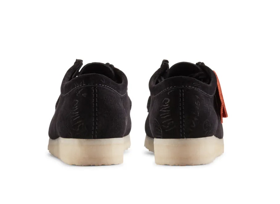 Civilist Berlin x Clarks Wallabee "Black Deboss"