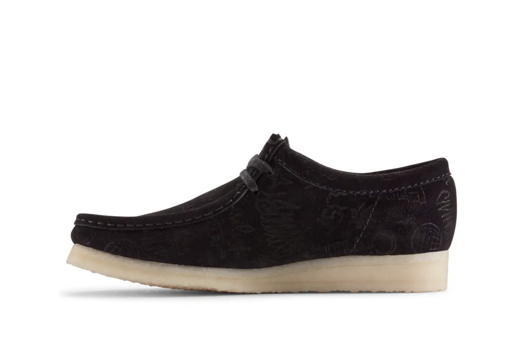 Civilist Berlin x Clarks Wallabee "Black Deboss"