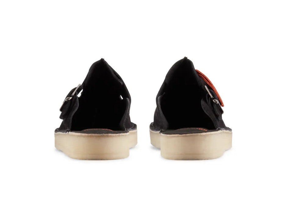 Civilist Berlin x Clarks Trek Mule "Black Deboss"