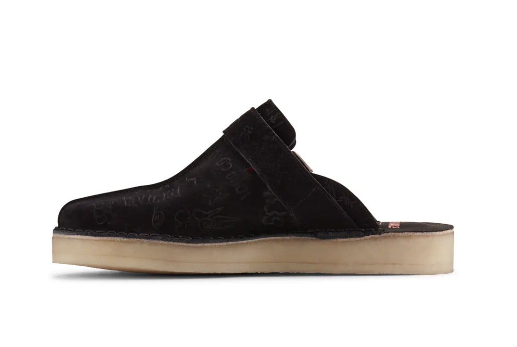 Civilist Berlin x Clarks Trek Mule "Black Deboss"