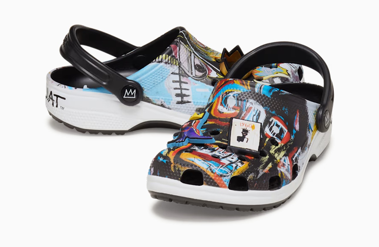 Jean-Michel Basquiat x Crocs Classic Clog "Black"