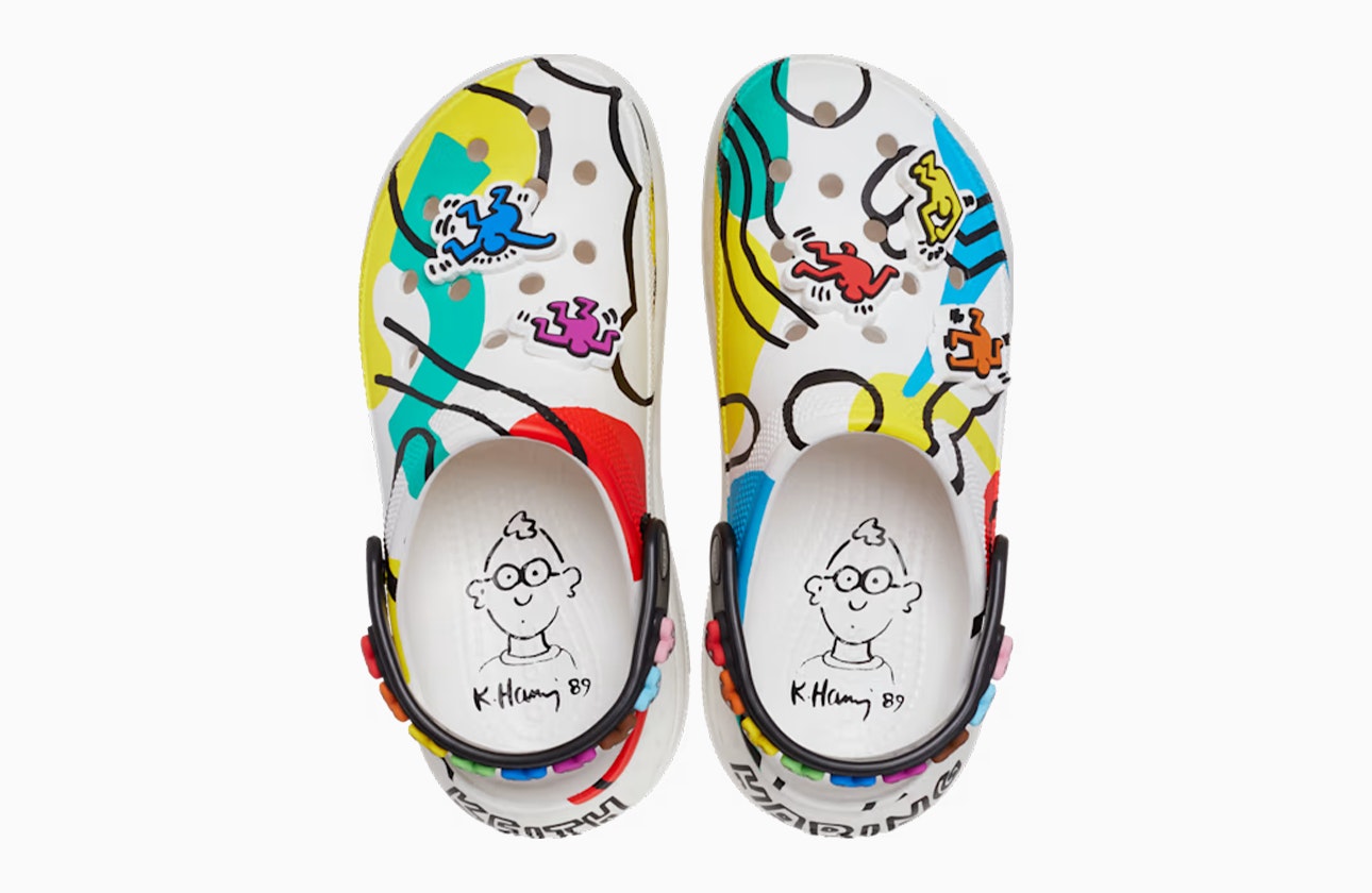 Keith Haring x Crocs Mega Crush Clog "Black"