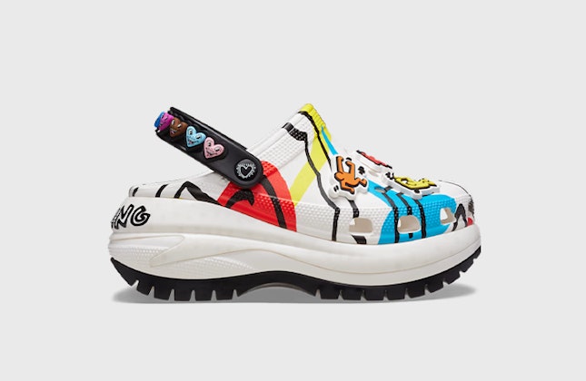 Keith Haring x Crocs Mega Crush Clog "Black" Keith Haring x Crocs Mega Crush Clog "Black"