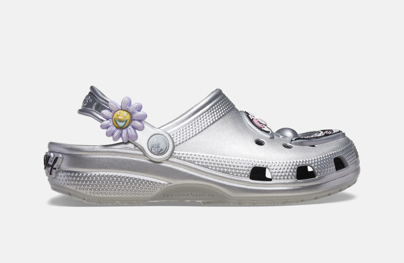 Kenny Scharf x Crocs Classic Clog "Silver"