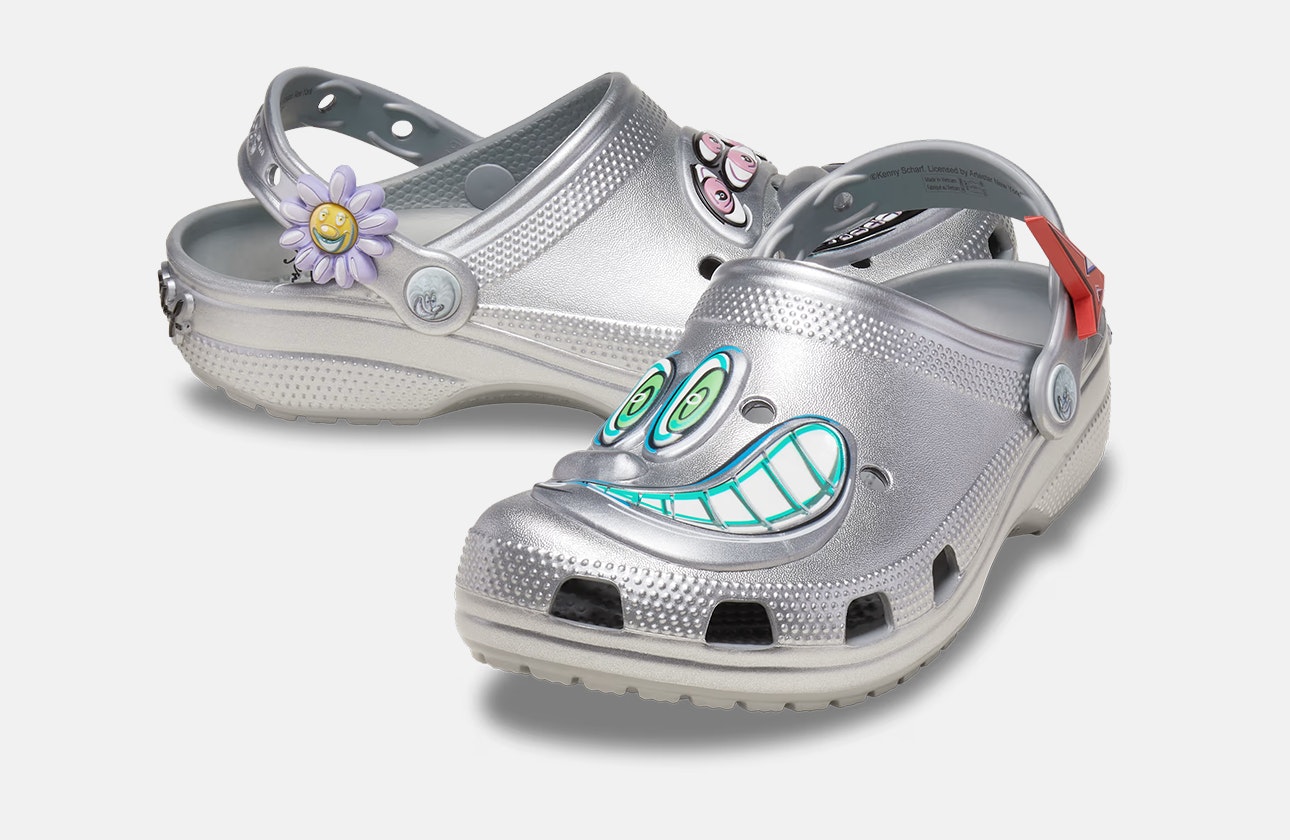 Kenny Scharf x Crocs Classic Clog "Silver"