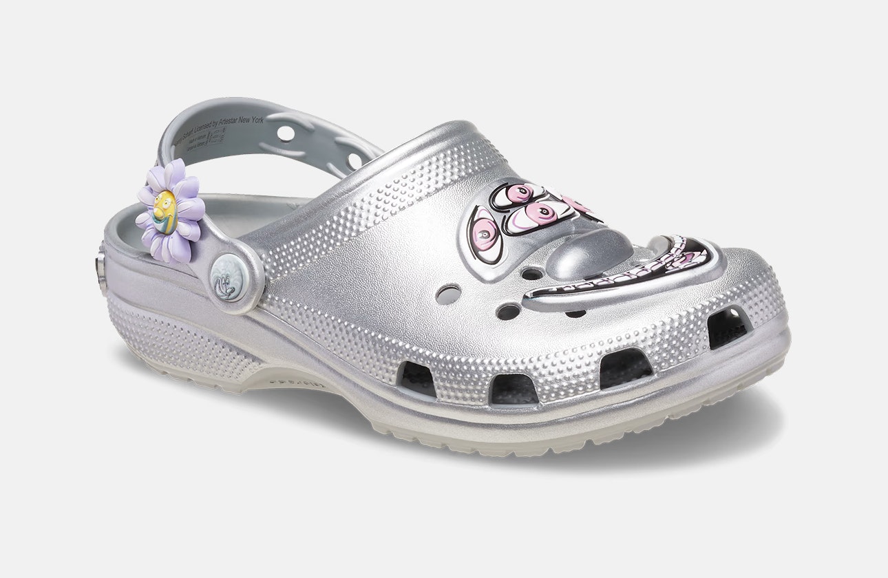 Kenny Scharf x Crocs Classic Clog "Silver"