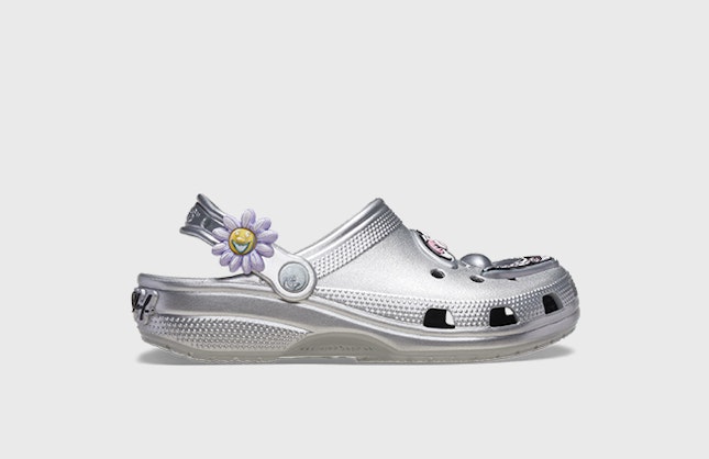 Kenny Scharf x Crocs Classic Clog "Silver"