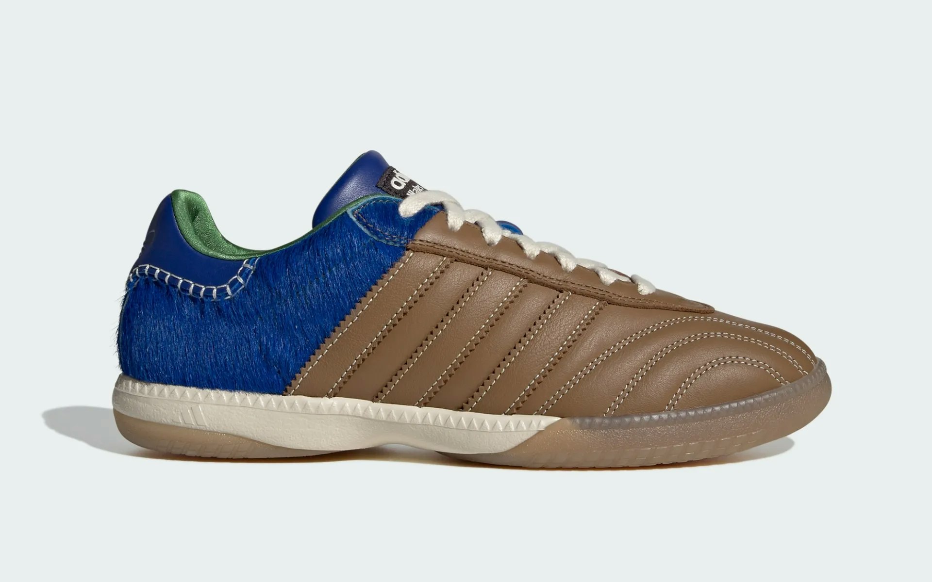 Wales Bonner x adidas Samba MN "Nappa Pack" (Semi Lucid Blue)