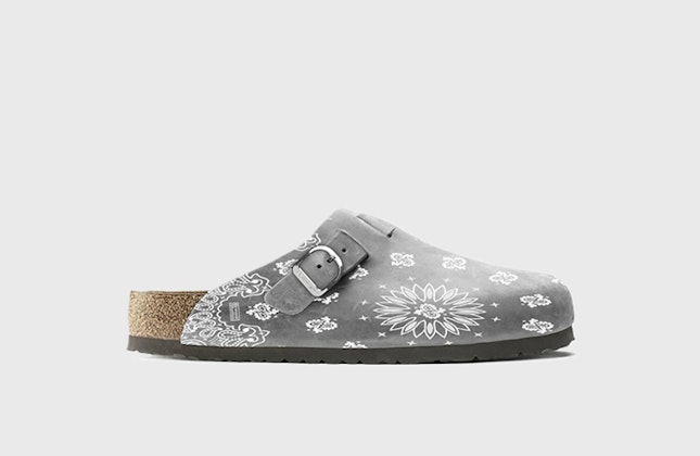 Bravest Studios Clog "Grey Paisley" Bravest Studios Clog "Grey Paisley"