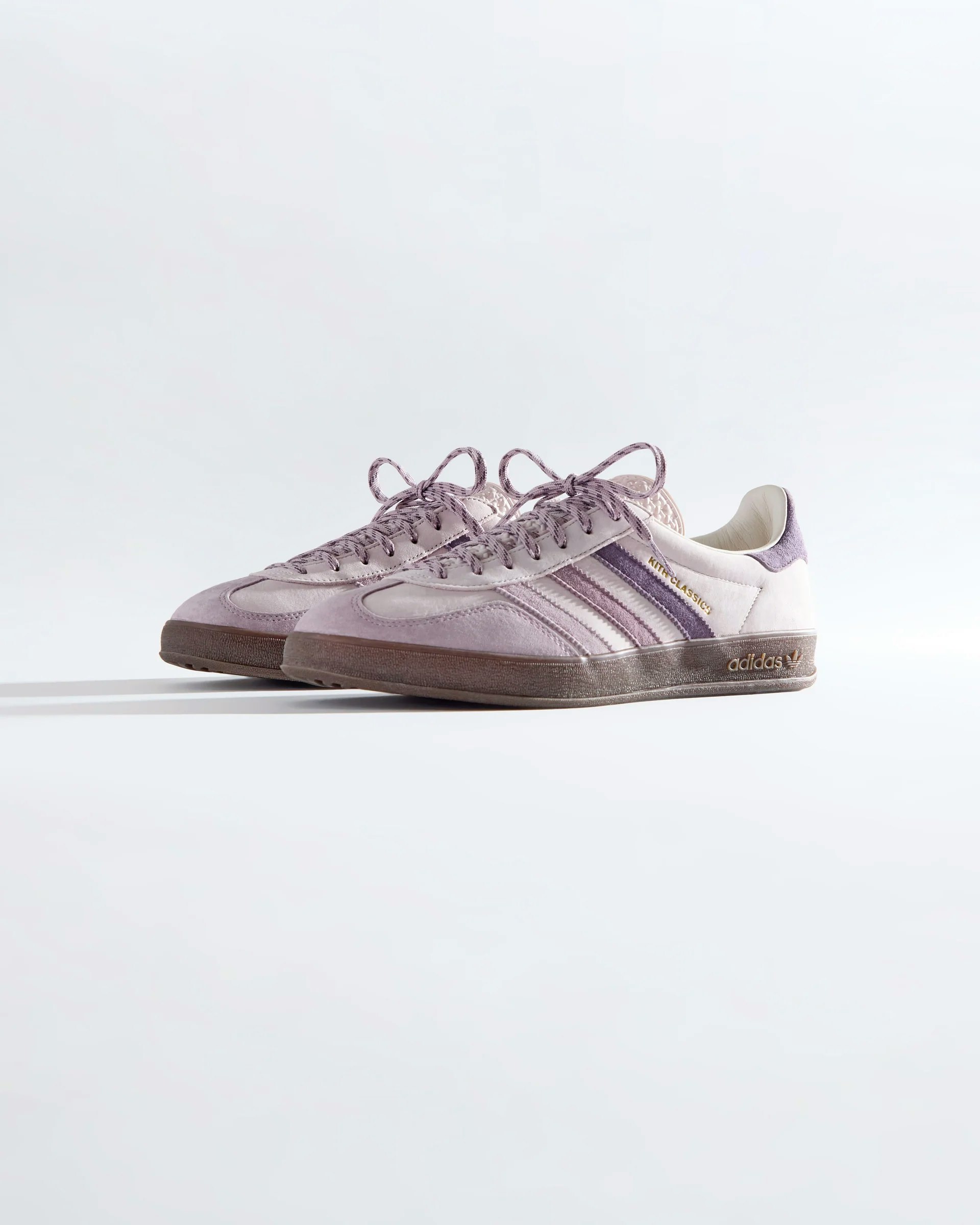 Kith x adidas Gazelle Indoor "Summer 2024" (Ash Purple)