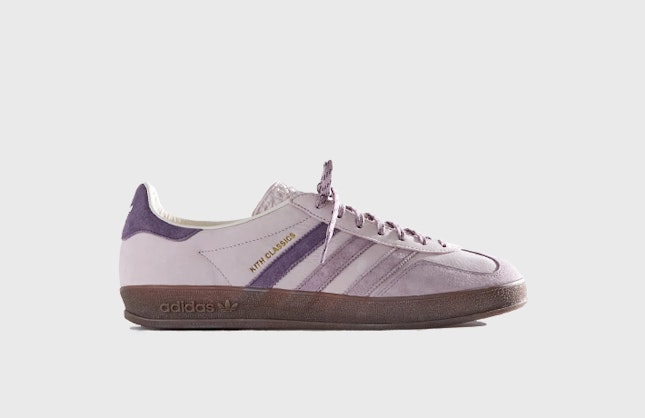 Kith x adidas Gazelle Indoor "Summer 2024" (Ash Purple)