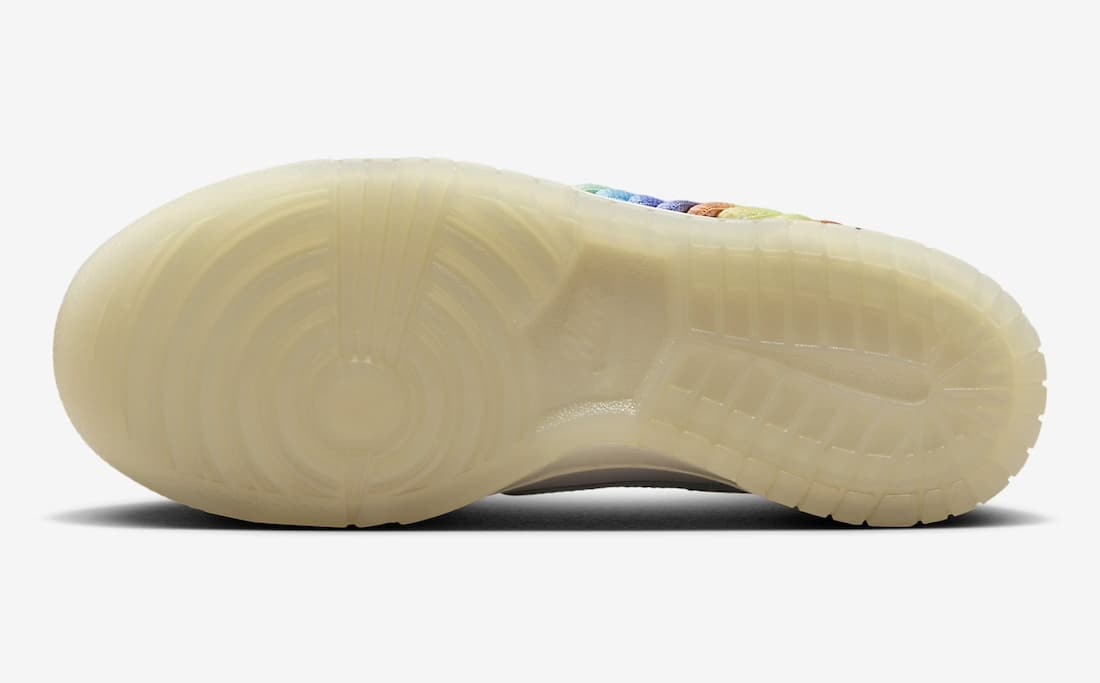 Nike Dunk Low GS "Rainbow Swoosh"