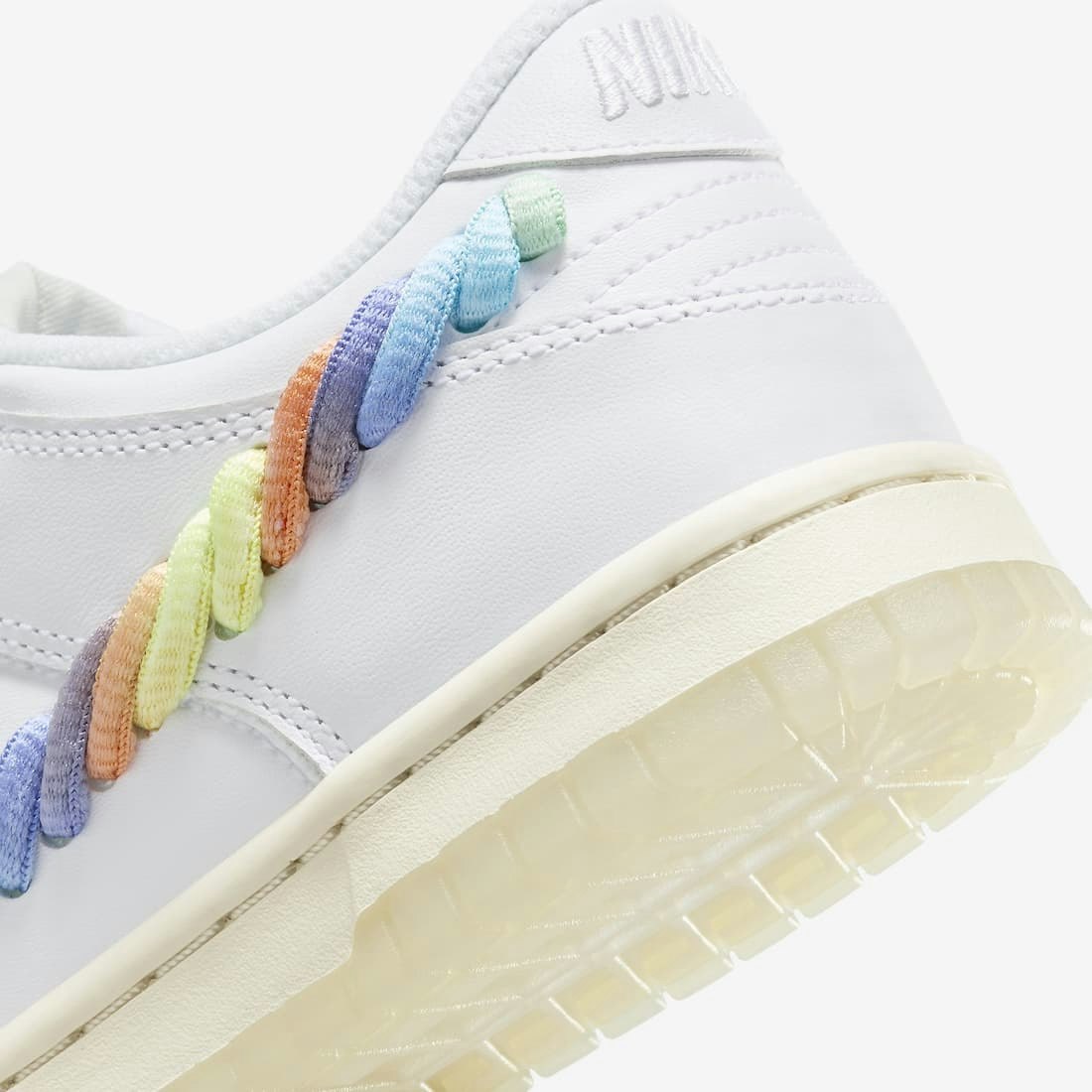 Nike Dunk Low GS "Rainbow Swoosh"