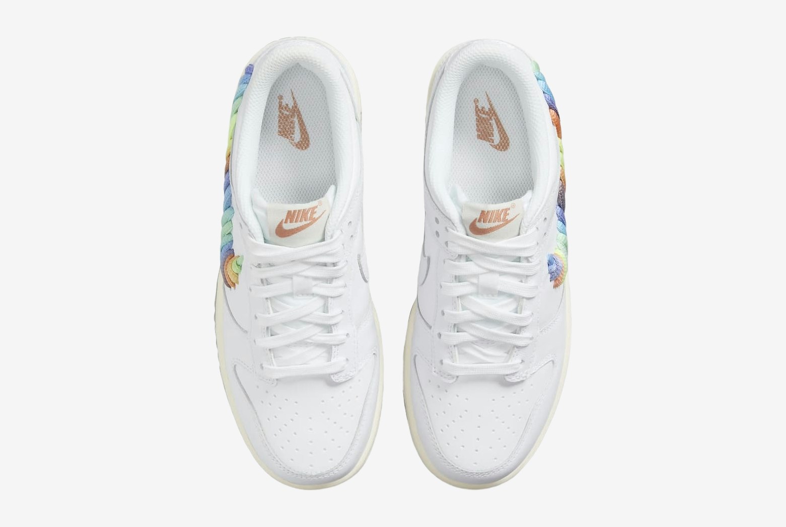 Nike Dunk Low GS "Rainbow Swoosh"
