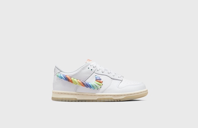 Nike Dunk Low GS "Rainbow Swoosh"