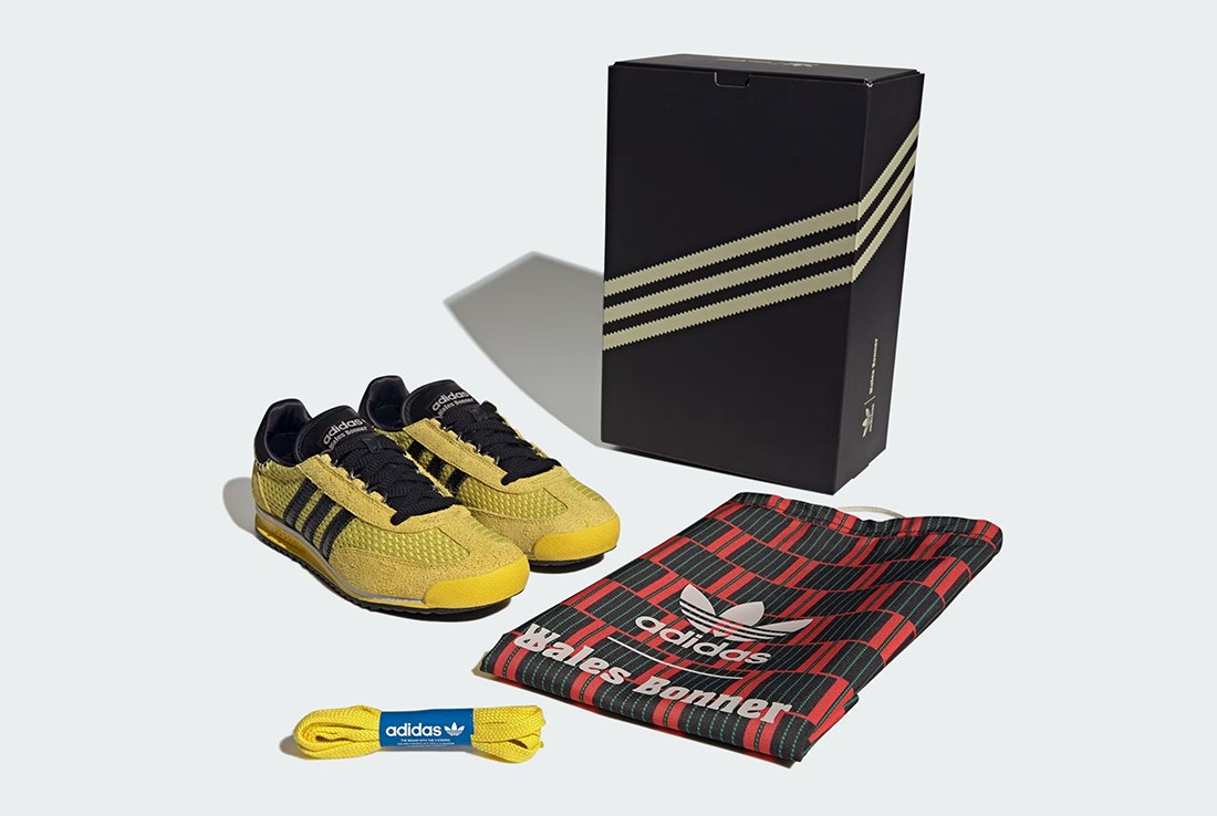 Wales Bonner x adidas SL76 "Yellow"