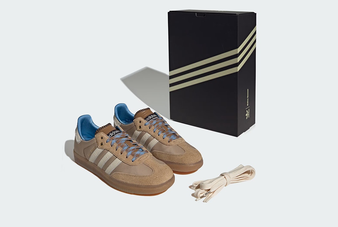 Wales Bonner x adidas Samba "Ash Brown"