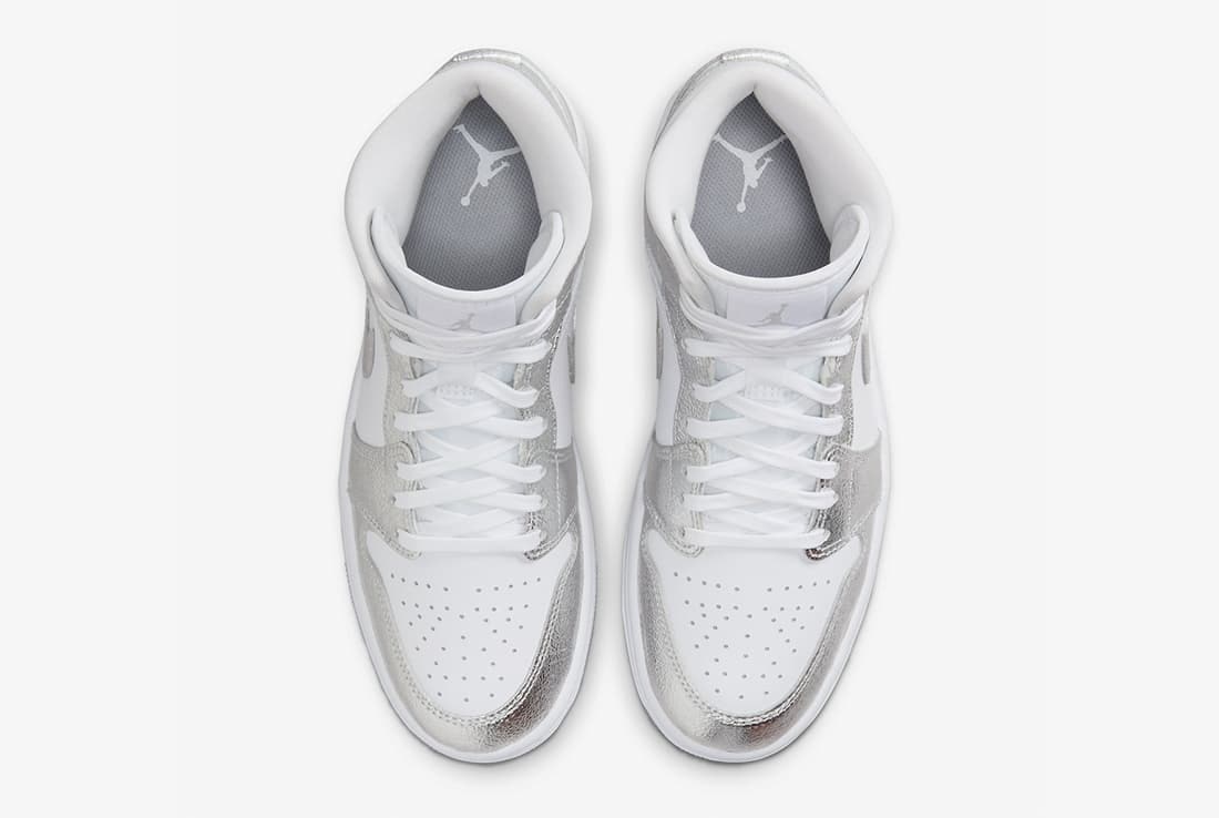 Air Jordan 1 Mid SE "Metallic Silver"