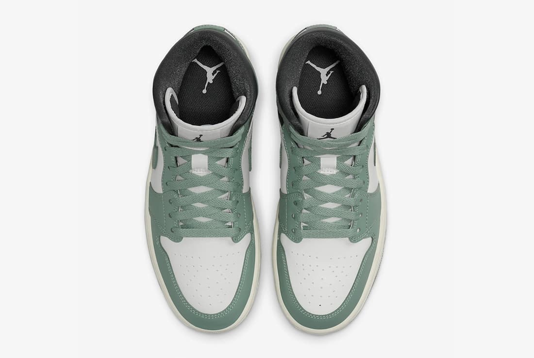 Air Jordan 1 Mid "Jade Smoke"