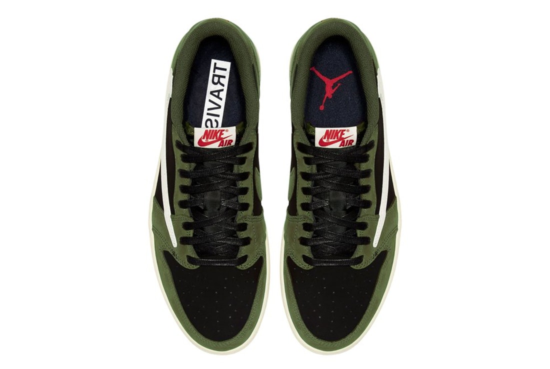 Travis Scott x Air Jordan 1 Low OG "Black Olive"