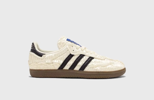 Caroline Hú x adidas Samba "Cloud White"