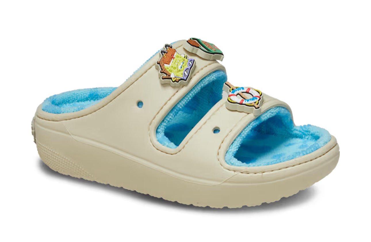 SpongeBob Squarepants x Crocs Cozzzy Terry Sandal "Bikini Bottom"