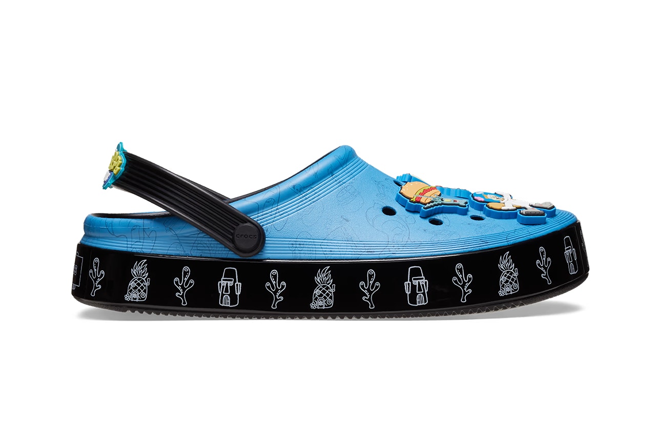 SpongeBob Squarepants x Crocs Off Court Clog "Bikini Bottom"