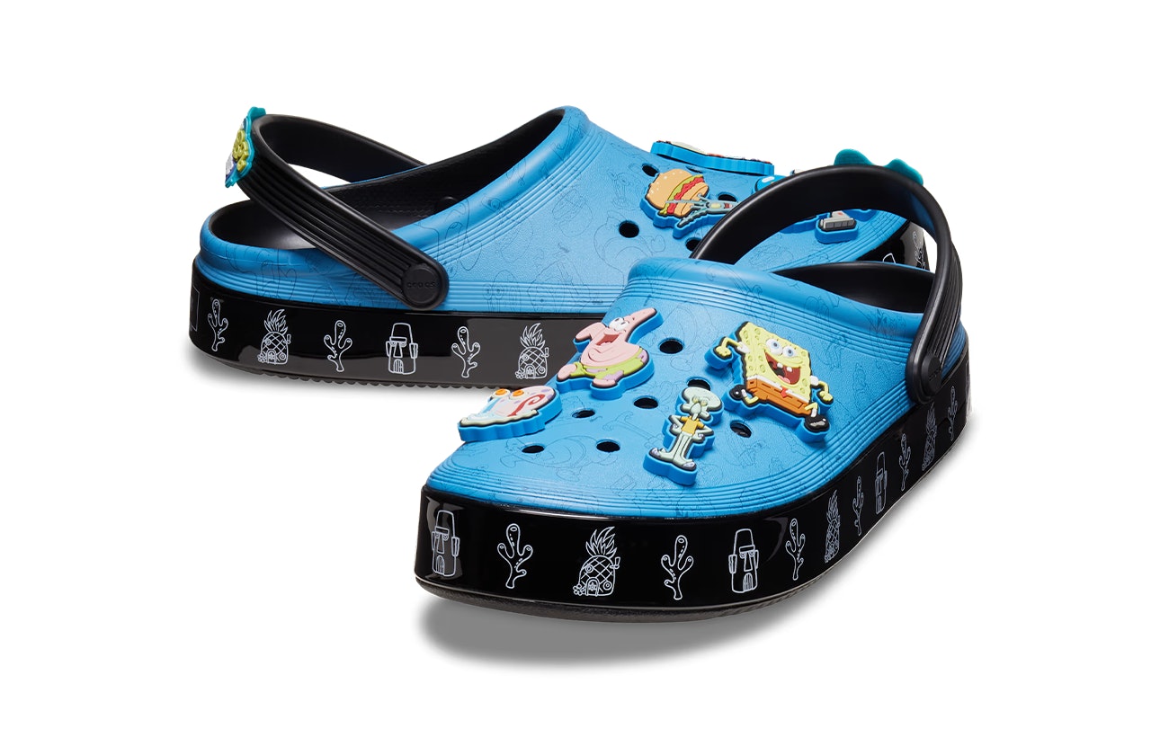 SpongeBob Squarepants x Crocs Off Court Clog "Bikini Bottom"