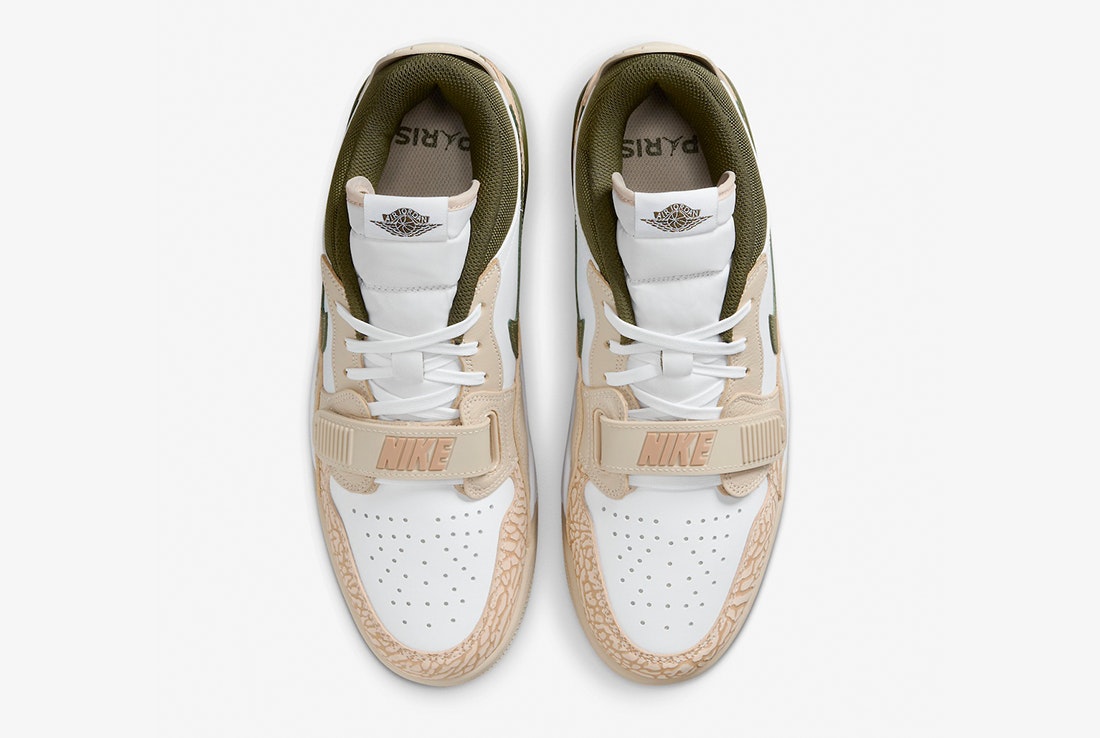 PSG x Jordan Legacy 312 Low "Rough Green"