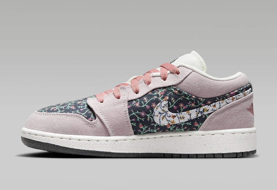 Air Jordan 1 Low SE GS "Floral"