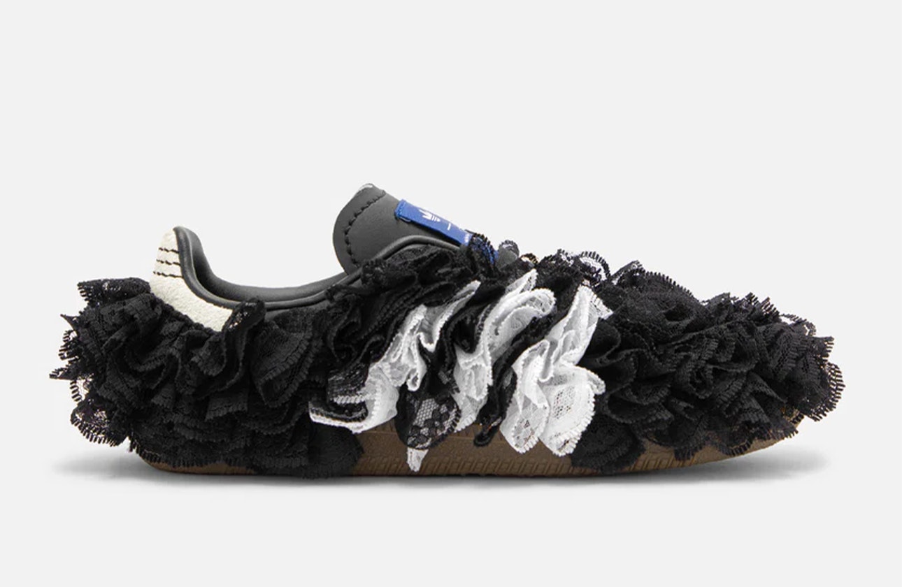 Caroline Hú x adidas Samba "Core Black"