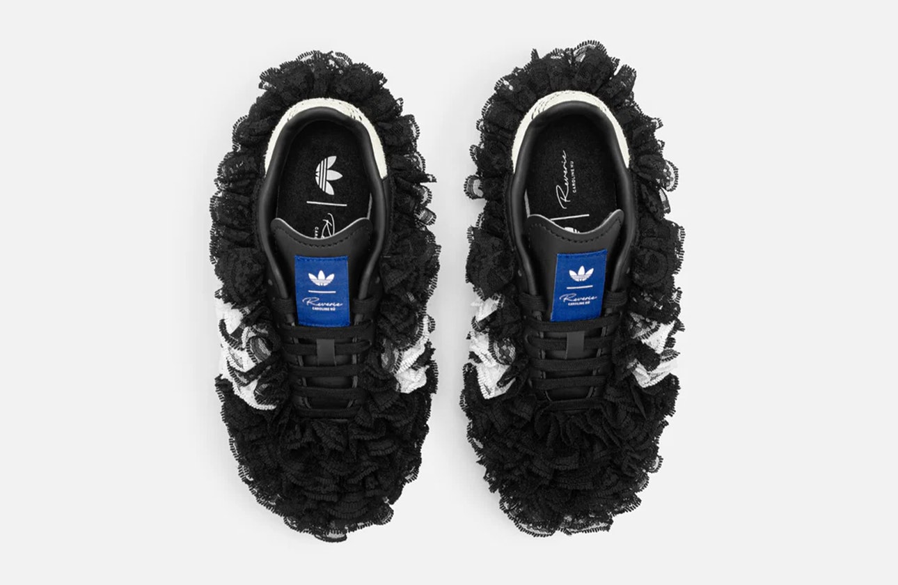 Caroline Hú x adidas Samba "Core Black"